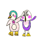 Pretty Penguin_Happylife（個別スタンプ：7）