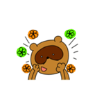 お気楽タヌキ（個別スタンプ：8）