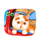 Cute Cats Cartoon（個別スタンプ：13）