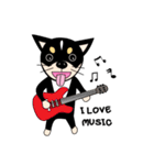Music Cute Dog（個別スタンプ：35）