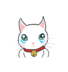 可愛い猫鈴子と寅之助（個別スタンプ：4）