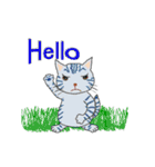 可愛い猫鈴子と寅之助（個別スタンプ：7）