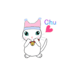 可愛い猫鈴子と寅之助（個別スタンプ：17）