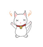 可愛い猫鈴子と寅之助（個別スタンプ：20）