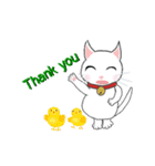 可愛い猫鈴子と寅之助（個別スタンプ：30）