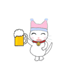 可愛い猫鈴子と寅之助（個別スタンプ：34）