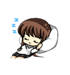 Haruko female students Everyday life（個別スタンプ：23）