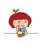 lucky Apple-Dora（個別スタンプ：8）