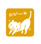 猫ハンコ（個別スタンプ：8）