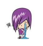 Purple explosion point（個別スタンプ：6）