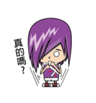 Purple explosion point（個別スタンプ：8）