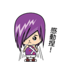 Purple explosion point（個別スタンプ：9）