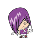 Purple explosion point（個別スタンプ：13）