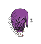 Purple explosion point（個別スタンプ：31）