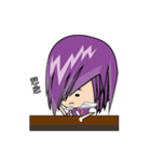 Purple explosion point（個別スタンプ：33）