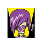 Purple explosion point（個別スタンプ：38）