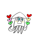 Blue Eyes Squid 008（個別スタンプ：1）