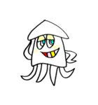 Blue Eyes Squid 008（個別スタンプ：14）