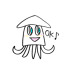 Blue Eyes Squid 008（個別スタンプ：22）