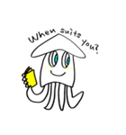 Blue Eyes Squid 008（個別スタンプ：25）