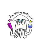 Blue Eyes Squid 008（個別スタンプ：27）