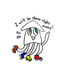 Blue Eyes Squid 008（個別スタンプ：28）