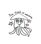 Blue Eyes Squid 008（個別スタンプ：30）