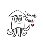 Blue Eyes Squid 008（個別スタンプ：34）