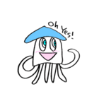 Blue Eyes Squid 008（個別スタンプ：37）