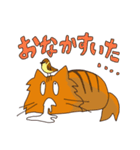 よだれねこの脱力生活（個別スタンプ：13）