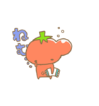 形の悪いトマト（個別スタンプ：9）