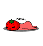 完熟トマトと未熟トマト（個別スタンプ：12）