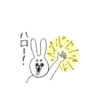 うさぎ様（個別スタンプ：3）