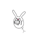 うさぎ様（個別スタンプ：32）