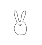 うさぎ様（個別スタンプ：34）