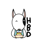 Dolly Bull terrier（個別スタンプ：34）