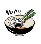 Annoying rice balls（個別スタンプ：8）