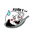 Annoying rice balls（個別スタンプ：14）