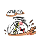 Annoying rice balls（個別スタンプ：21）