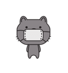 灰猫ちゃん（個別スタンプ：12）