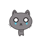 灰猫ちゃん（個別スタンプ：32）