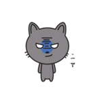 灰猫ちゃん（個別スタンプ：39）