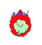 フワモコ あいさつ（個別スタンプ：14）