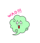 フワモコ あいさつ（個別スタンプ：16）