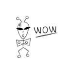 Little Alien By Peter Liao（個別スタンプ：14）