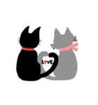 黒猫のリル（個別スタンプ：33）