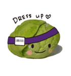 It's a cabbage！  (English ver.)（個別スタンプ：33）