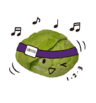 It's a cabbage！  (English ver.)（個別スタンプ：34）