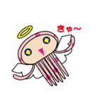 水玉クラゲだよ！（個別スタンプ：12）
