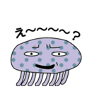 水玉クラゲだよ！（個別スタンプ：24）
